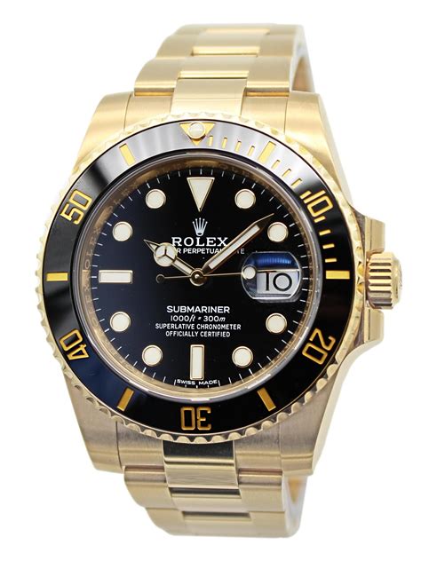 rolex submariner black and gold|blue gold rolex submariner price.